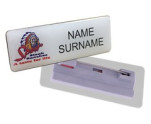 Name Badge Pin Clip - STD Size (60mm x 20mm)