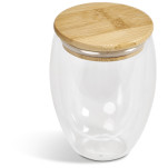 Okiyo Moco Double-Wall Glass Cup - 350ml