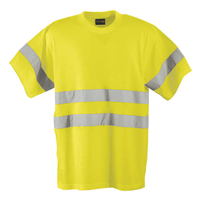150g Poly Cotton Safety T-Shirt with tape