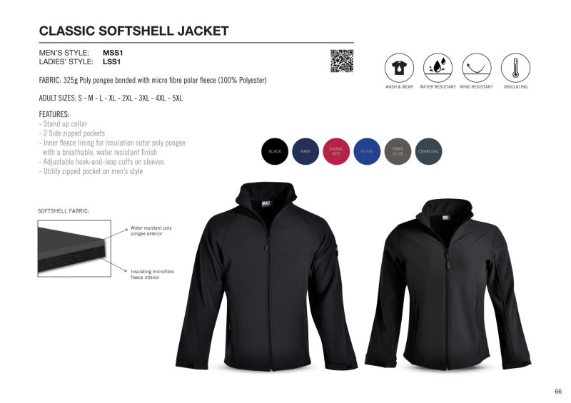Ladies Classic Softshell Jacket