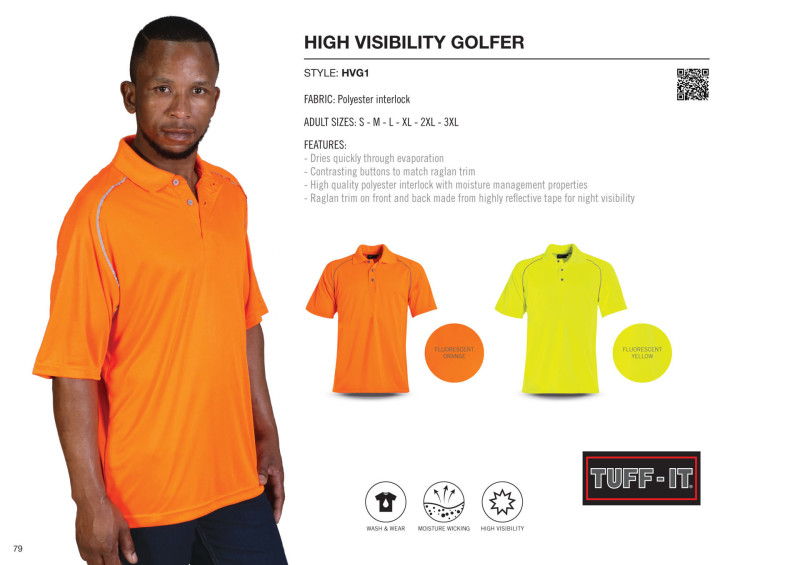 High Visibility Golfer