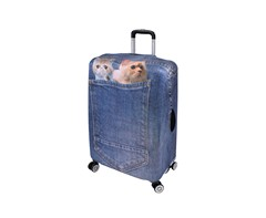 Stretch Luggage Cover - 24 inch (Cats)
