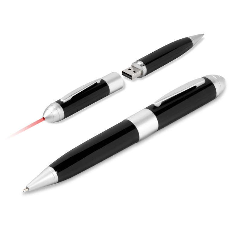 Kilobyte USB Pen & Laser Pointer - 8GB
